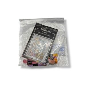 WonderArt A Precious Flower Embroidery Kit Floral Needlepoint Craft DIY